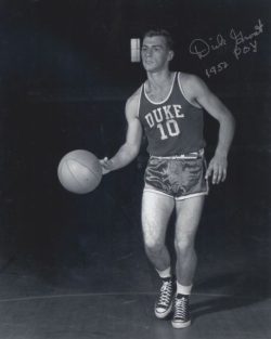 AUTOGRAPHED  DICK GROAT  8x10 Duke Blue Devils Photo