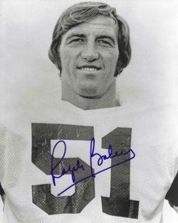 Autographed RALPH BAKER 8X10 New York Jets photo