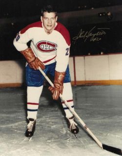 Autographed PHIL GOYETTE 8X10 Montreal Canadiens Photo