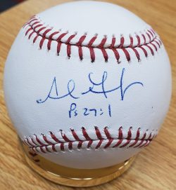 ADRIAN GONZALEZ Autographed Official Major League Baseball