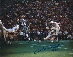 Autographed JIM O'BRIEN 8x10 Baltimore Colts photo
