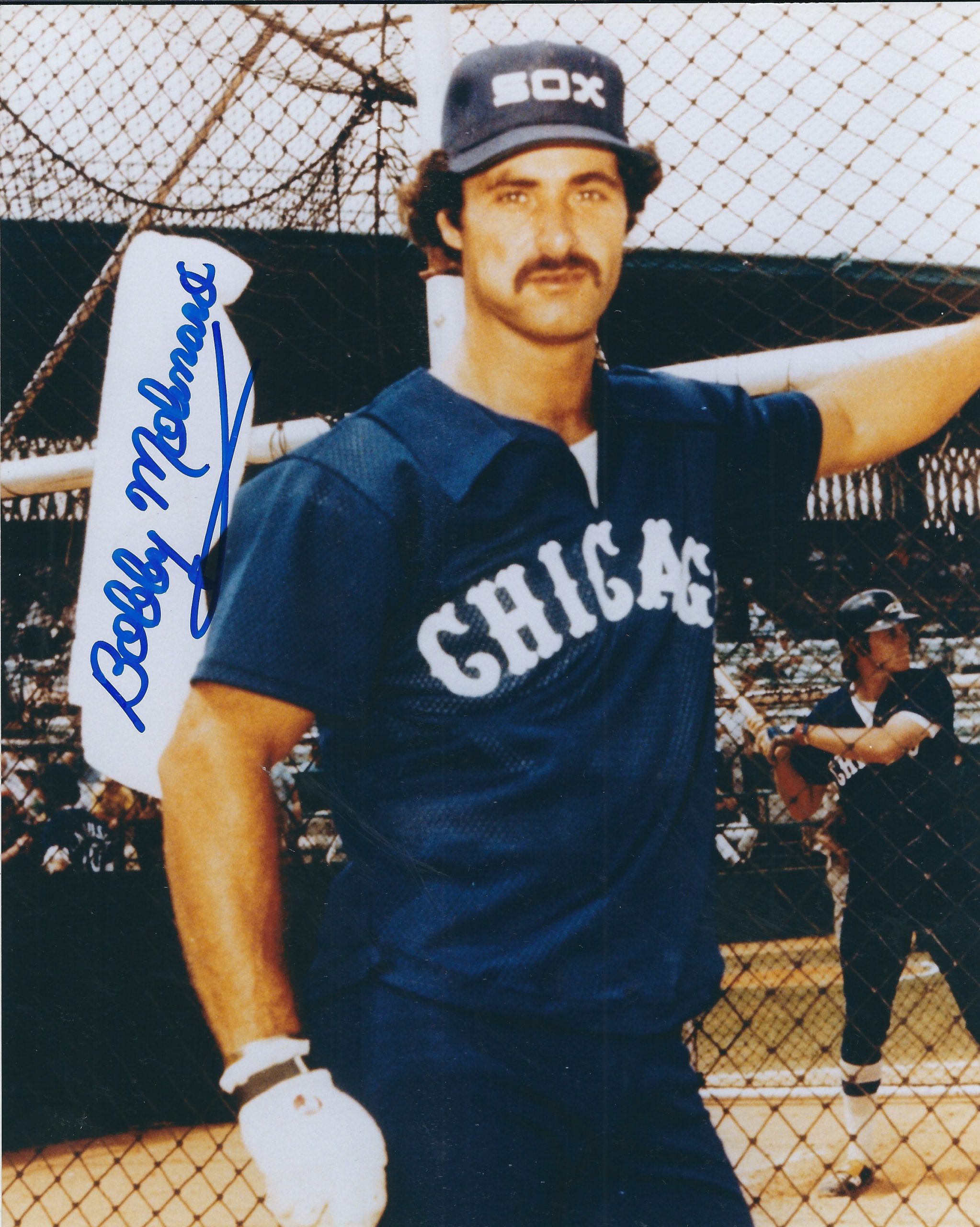 AUTOGRAPHED BOBBY MOLINARO 8X10 Chicago White Sox Photo - Main