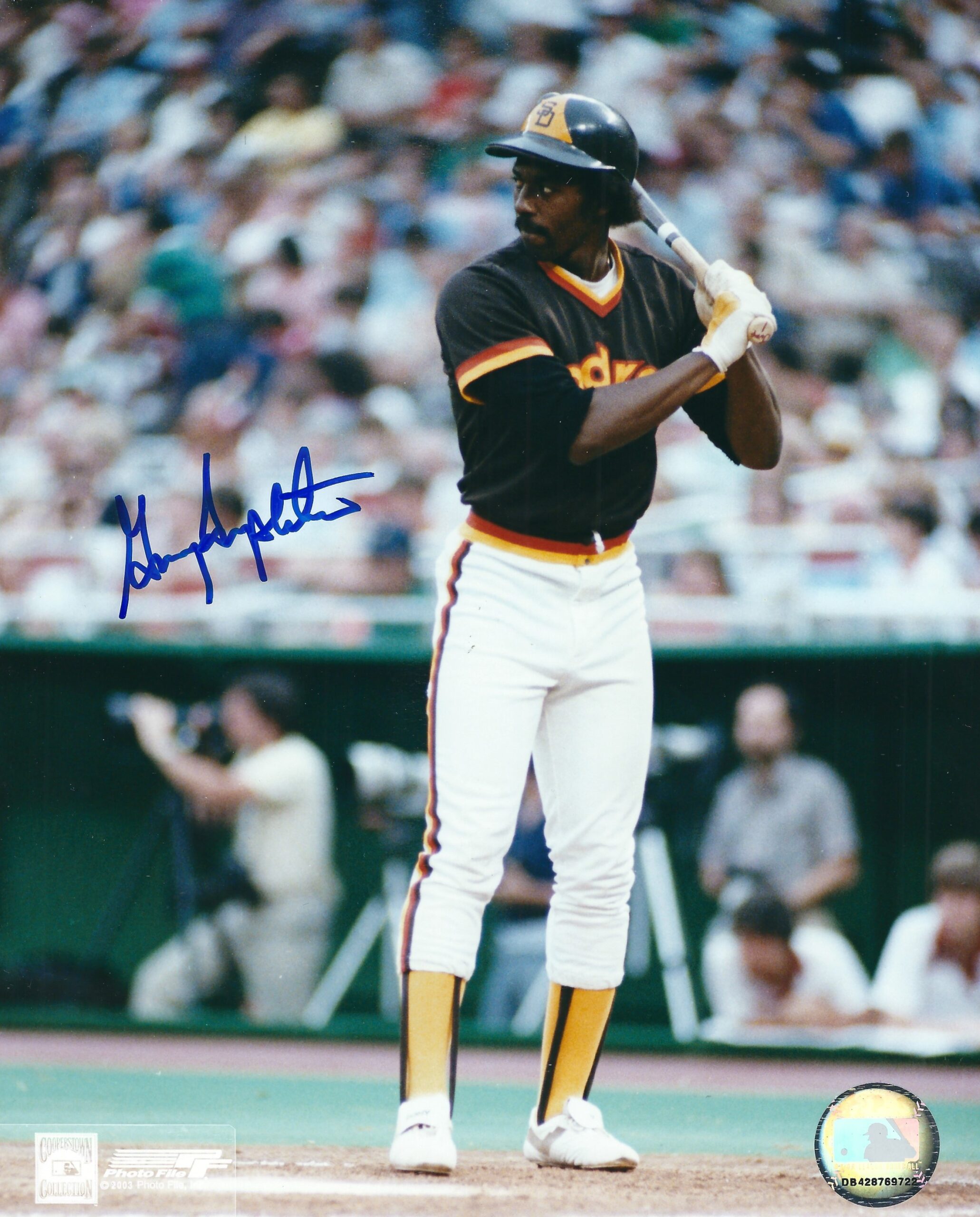 AUTOGRAPHED GARRY TEMPLETON 8X10 San Diego Padres photo - Main Line  Autographs