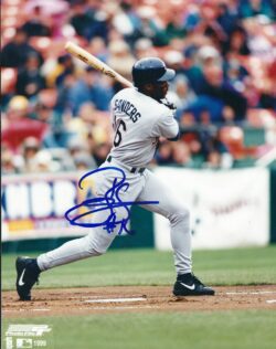 AUTOGRAPHED REGGIE SANDERS 8x10 San Diego Padres photo