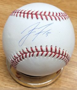 Autographed JAKE FOX Official Major League Baseball