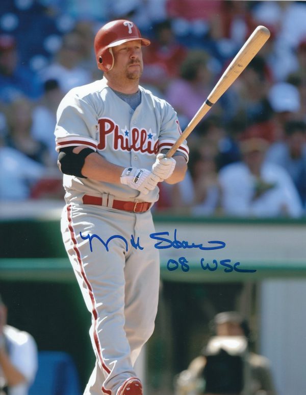 AUTOGRAPHED MATT STAIRS 8X10 Philadelphia Phillies Photo