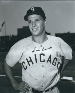 AUTOGRAPHED SAM ESPOSITO 8x10 Chicago White Sox Photo