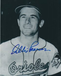 AUTOGRAPHED ALBIE PEARSON 8X10 Baltimore Orioles Photo