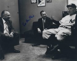Autographed LEE MACHPAIL HOF'R 8x10 New York Yankees Photo