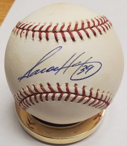 Autographed AARON HARANG Official Major league Baseball