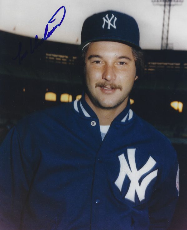 AUTOGRAPHED TOM UNDERWOOD 8X10 New York Yankees Photo