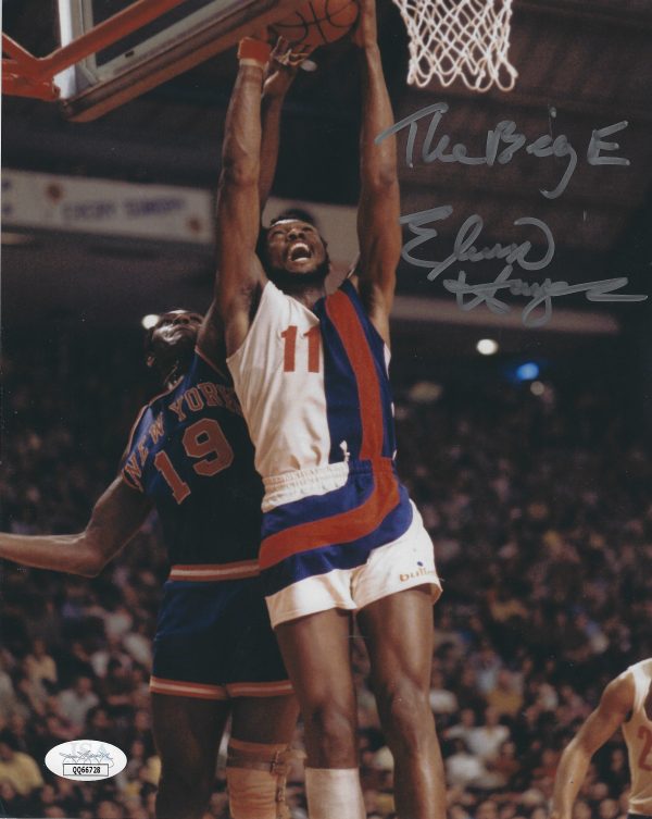 Autographed ELVIN HAYES Washington Bullets 8x10 Photo JSA