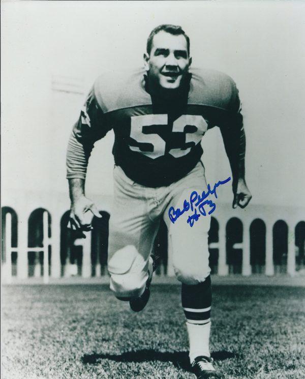 Autographed BOB PELLEGRINI 8X10 Philadelphia Eagles Photo
