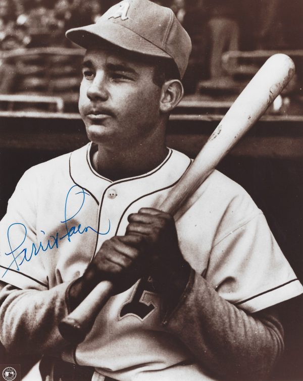 AUTOGRAPHED  FERRIS FAIN 8x10 Philadelphia A's Photo