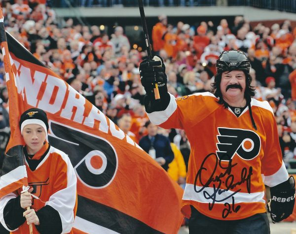 Autographed OREST KINDRACHUK 8X10 Philadelphia Flyers Photo