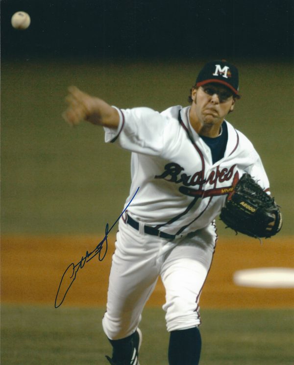 AUTOGRAPHED ANTHONY LEREW 8x10 Atlanta Braves photo