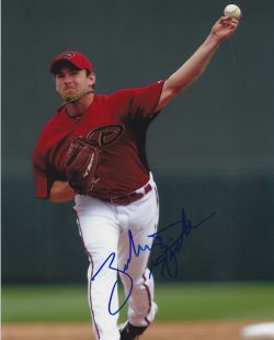 Autographed ZACH DUKE 8x10 Arizona Diamondbacks Photo