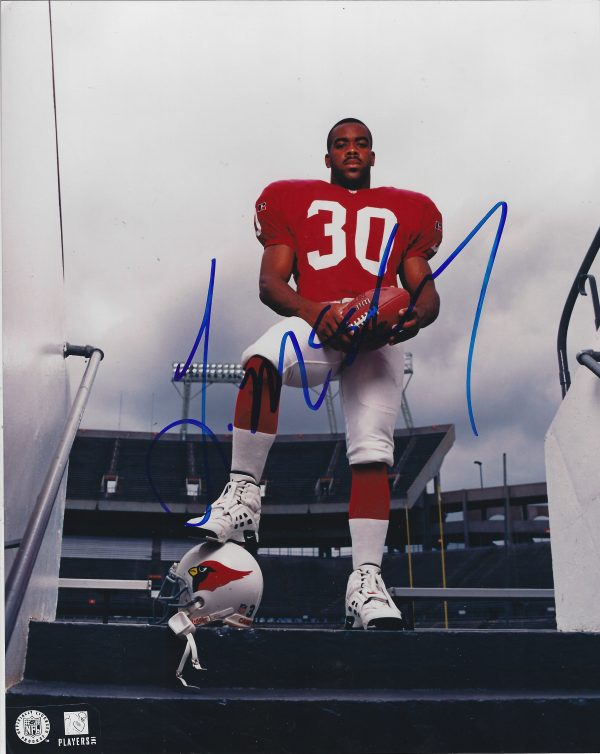 Autographed LELAND MCELROY 8x10 Arizona Cardinals Photo