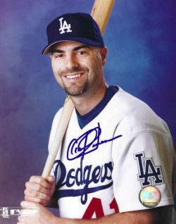 AUTOGRAPHED CHAD HERMANSEN 8X10 Los Angeles Dodgers photo