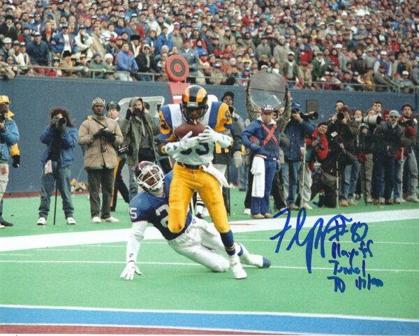 AUTOGRAPHED FLIPPER ANDERSON 8X10 Los Angeles Rams Photo