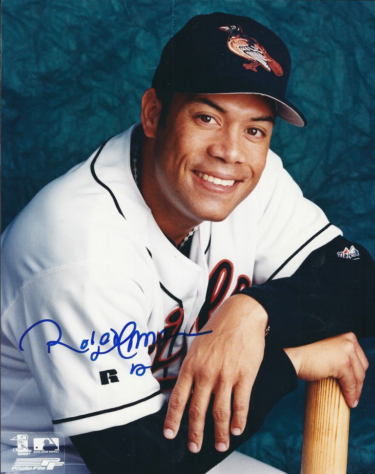 AUTOGRAPHED MIKE DEVEREAUX 8X10 Baltimore Orioles Photo Main Line 