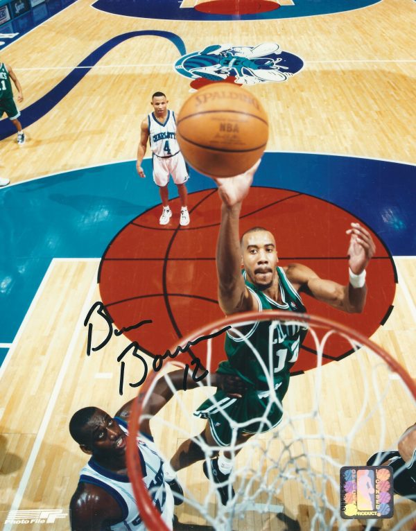 AUTOGRAPHED BRUCE BOWEN 8x10 Boston Celtics photo