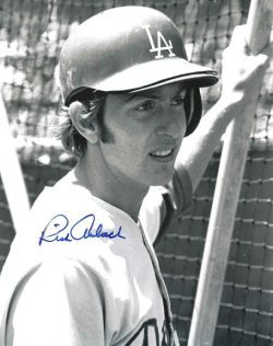 AUTOGRAPHED RICK AUERBACH 8X10 Los Angeles Dodgers photo