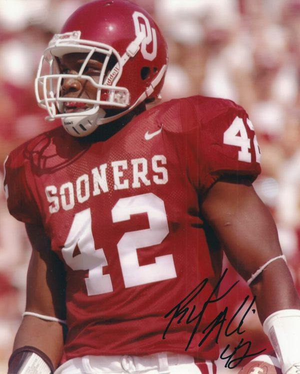 AUTOGRAPHED RUFUS ALEXANDER University of Oklahoma Photo