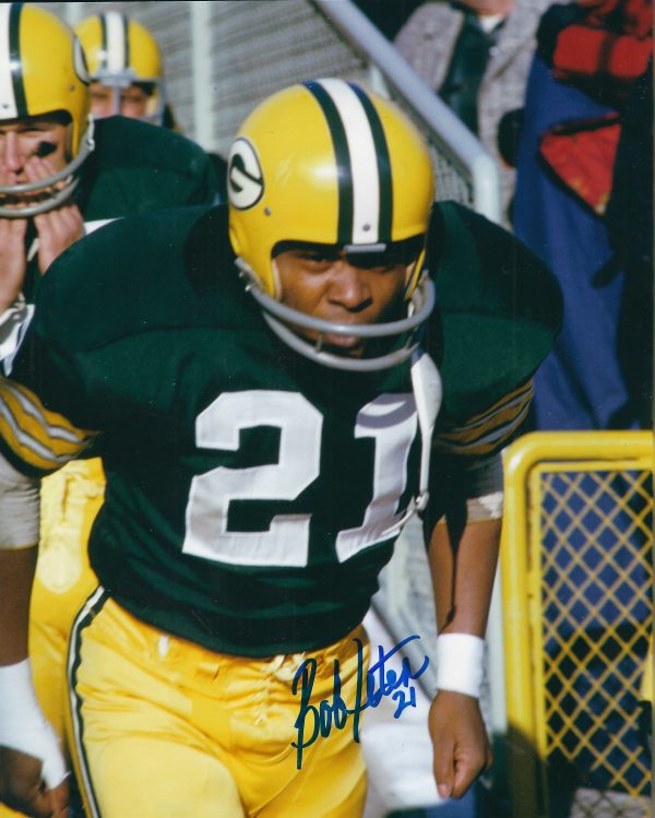 Autographed BOB JETER 8X10 Green Bay Packers Photo
