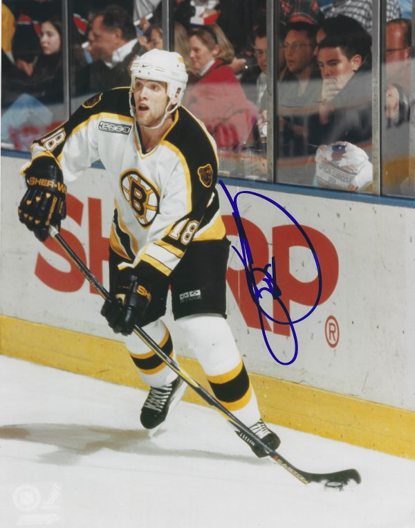 Autographed KYLE MCLAREN 8X10 Boston Bruins  Photo