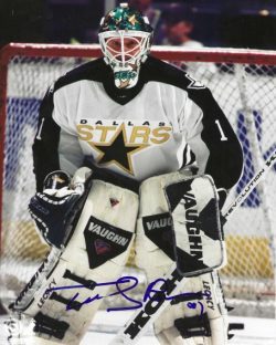 Autographed ROMAN TUREK 8x10 Dallas Stars Photo