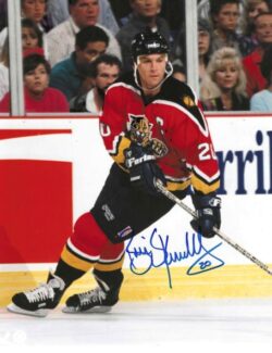 Autographed BRIAN SKRUDLAND 8X10 Florida Panthers Photo