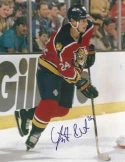 Autographed ROBERT SVEHLA 8X10 Florida Panthers Photo