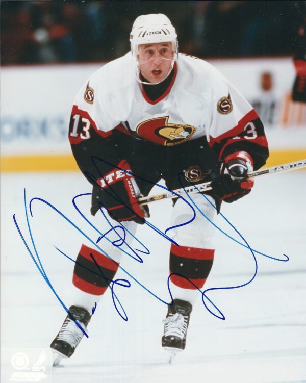 Autographed VACLAV PROSPAL 8X10 Ottawa Senators photo