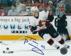 Autographed TOM PREISSING 8x10 Ottawa Senators photo