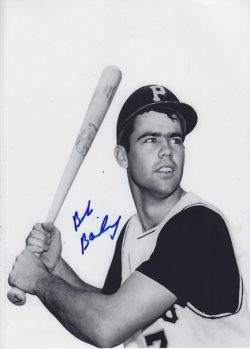 Autographed BOB BAILEY 8x10 Pittsburgh Pirates Photo