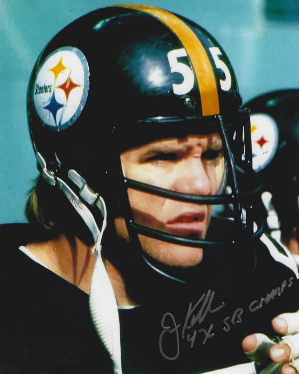 Autographed JON KOLB 8x10 Pittsburgh Steelers Photo