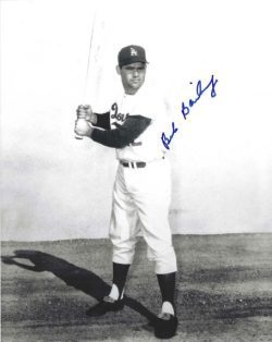 AUTOGRAPHED BOB BAILEY 8X10 Los Angeles Dodgers photo