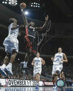 Autographed ANTOINE WALKER 8X10 Miami Heat Photo