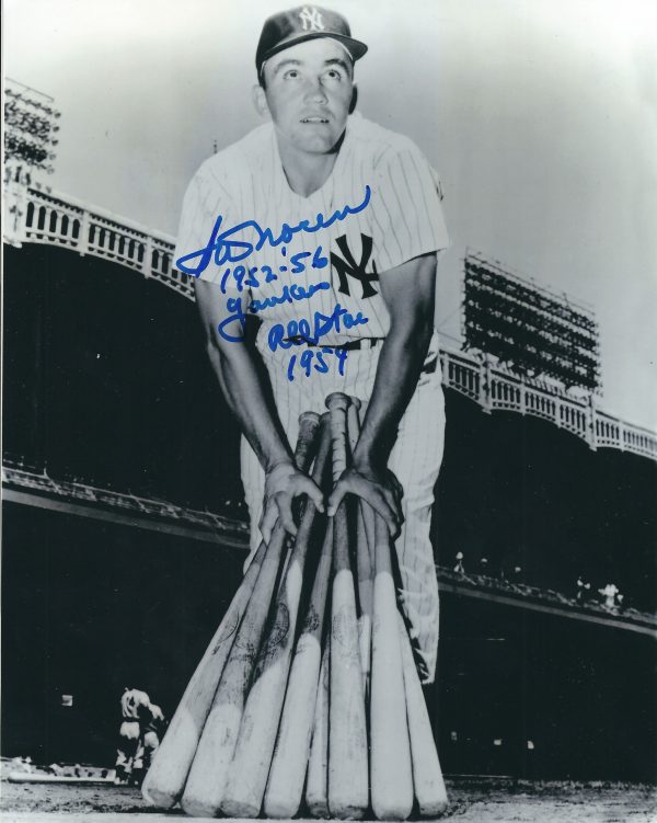 AUTOGRAPHED IRV NOREN 8x10 New York Yankees Photo
