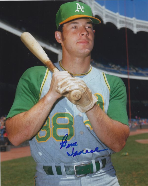AUTOGRAPHED GENE TENACE 8x10 Oakland A's Photo