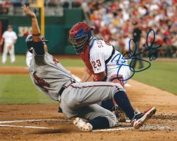 AUTOGRAPHED BRIAN SCHNEIDER 8x10 Philadelphia Phillies Photo