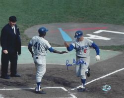AUTOGRAPHED RON FAIRLY 8X10 Los Angeles Dodgers photo