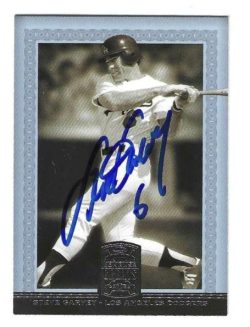 Autographed STEVE GARVEY Los Angeles Dodgers 2005 DONRUSS GREATS CARD