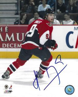 Autographed MARTIN HAVLAT 8X10 Ottawa Senators photo
