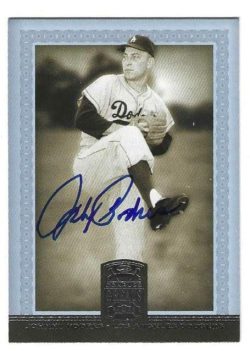 Autographed JOHNNY PODRES Los Angeles Dodgers 2005 Donruss Greats Card