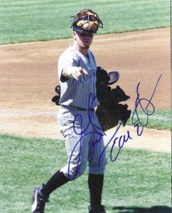 AUTOGRAPHED GARY BENNETT 8X10 Colorado Rockies Photo