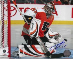 Autographed SERGEI BOBROVSKY 8X10 Philadelphia Flyers Photo