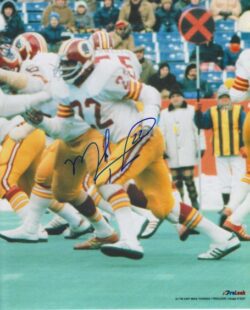 Autographed Mike Thomas 8x10 Washington Redskins Photo