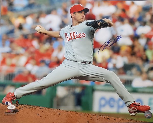 AAUTOGRAPHED Philadelphia Phillies 16 x 20  Photo of ROY OSWALT JSA